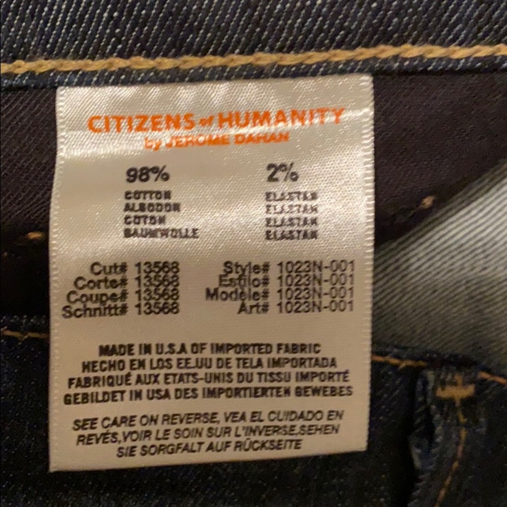 Citizens of Humanity Jeans - Picture 6 of 9